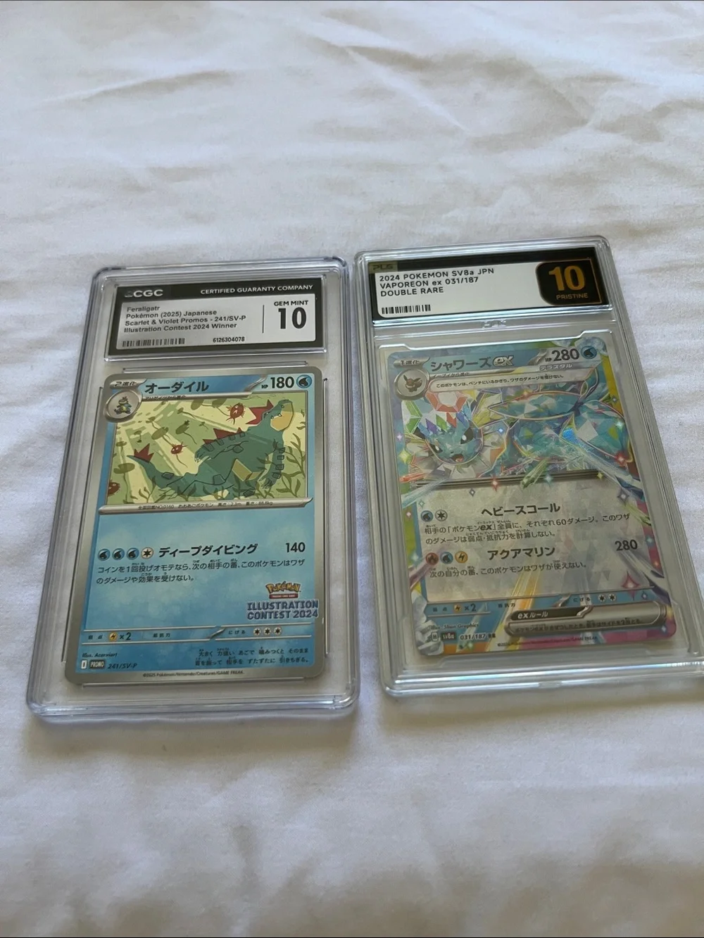 Pokemon two graded